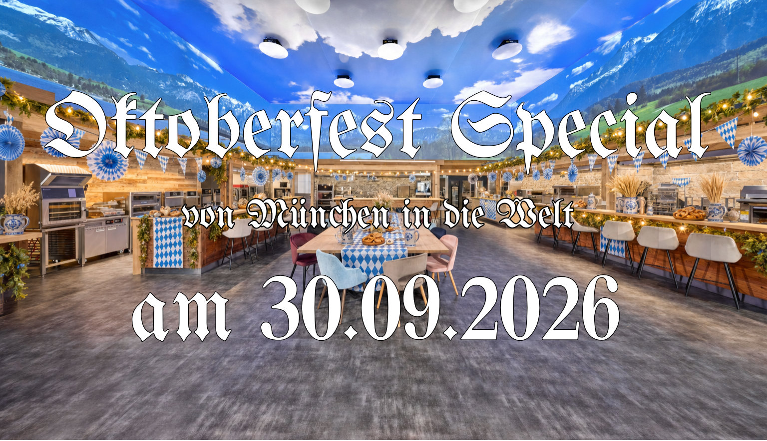 Banner Oktoberfest Special – úvodní stránka
